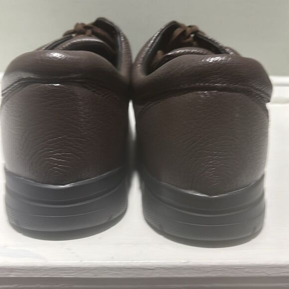 DREW Men’s Dk Brown Walker II Oxford Shoes with Brown Laces-size 13M - Picture 4 of 7